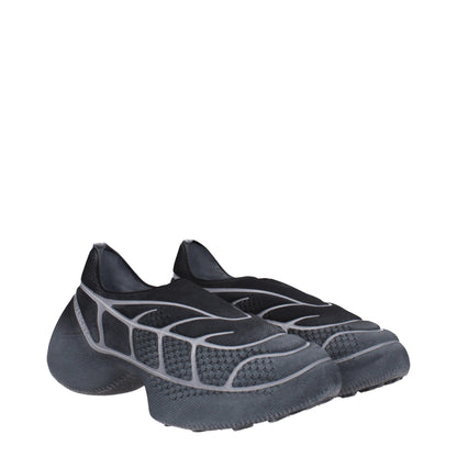 Givenchy Gray Fabric Sneakers