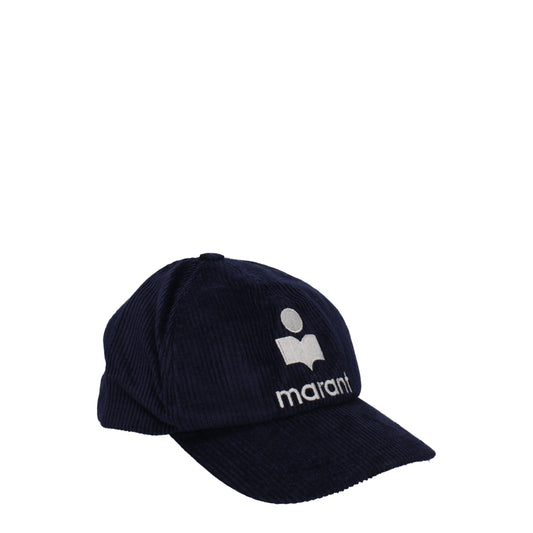 Isabel Marant Blue Cotton Hat