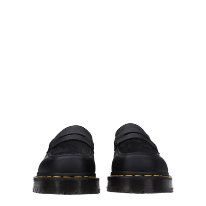 Dr. Martens Black Leather Loafer