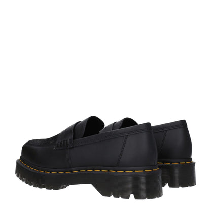 Dr. Martens Black Leather Loafer