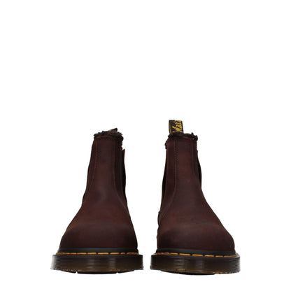 Dr. Martens Brown Leather Ankle