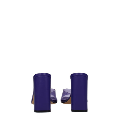 Paris Texas Purple Pvc Sandal
