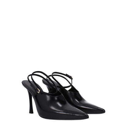 Givenchy Black Leather Sandal