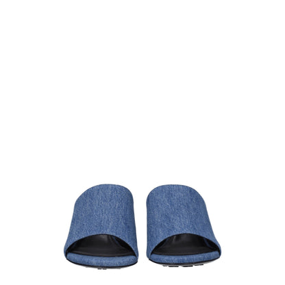 Givenchy Blue Fabric Sandal