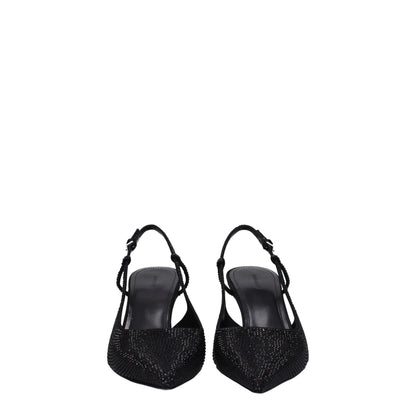 Givenchy Black Fabric Sandal