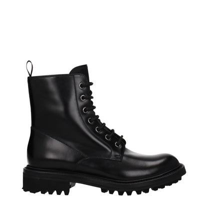 Church's Black Leather Ankle