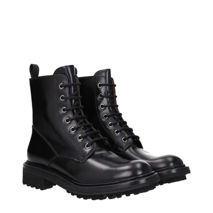 Church's Black Leather Ankle