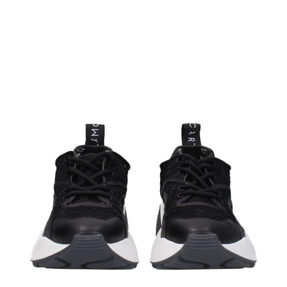 Stella McCartney Black Fabric Sneakers