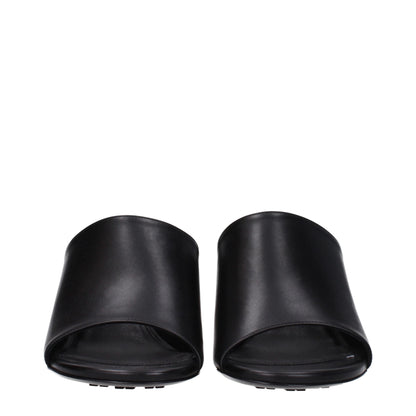 Givenchy Black Leather Sandal