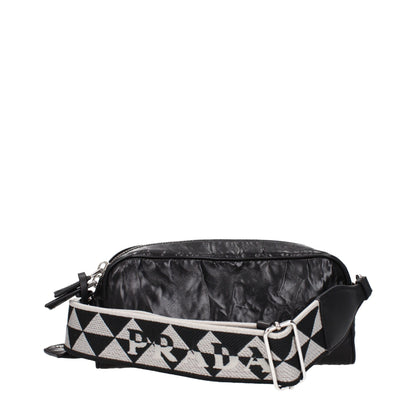 Prada Black Leather Crossbody Bag