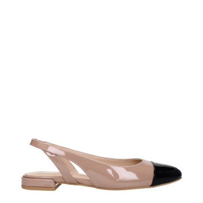 Stuart Weitzman Pink Leather Ballet Flat