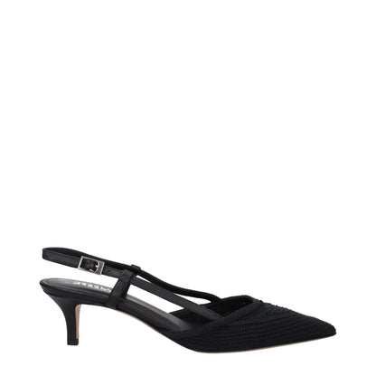 Isabel Marant Black Fabric Sandal