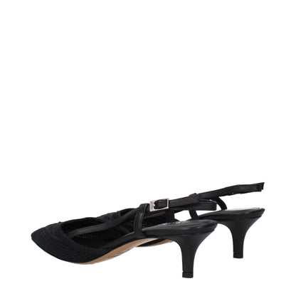 Isabel Marant Black Fabric Sandal