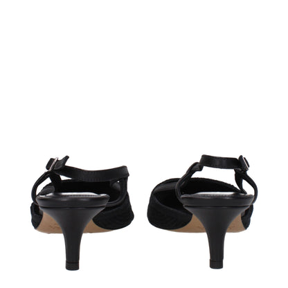 Isabel Marant Black Fabric Sandal