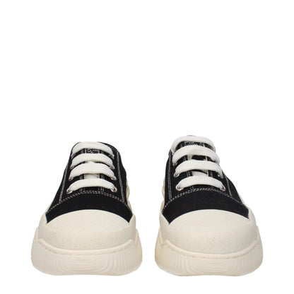 Stella McCartney Black Fabric Sneakers