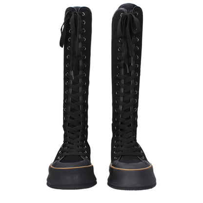 Max Mara Black Fabric Boot