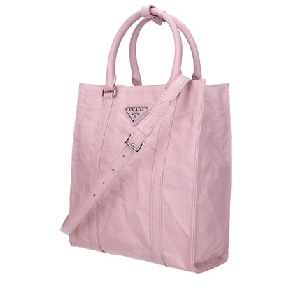 Prada Pink Leather Handbag