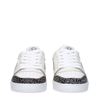 Enterprise Japan White Leather Sneakers