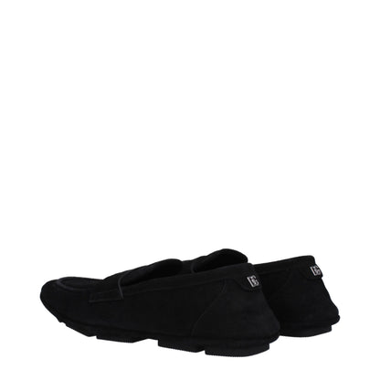 Dolce & Gabbana Black Leather Loafer