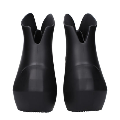 Givenchy Black Cotton Wedges Sandals