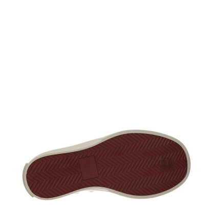 Marni White Leather Low Tops