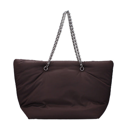 Tory Burch Purple Fabric Shoulder Bags