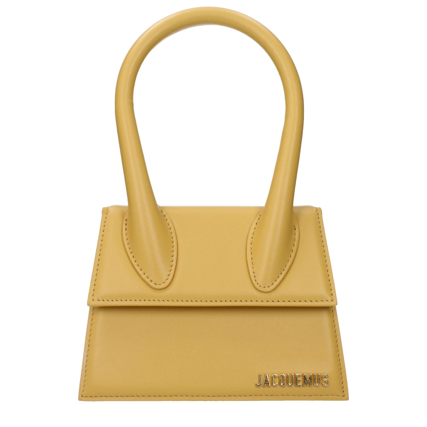 Jacquemus Yellow Leather Handbags