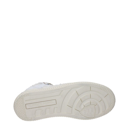 Philippe Model Gray Leather High Tops