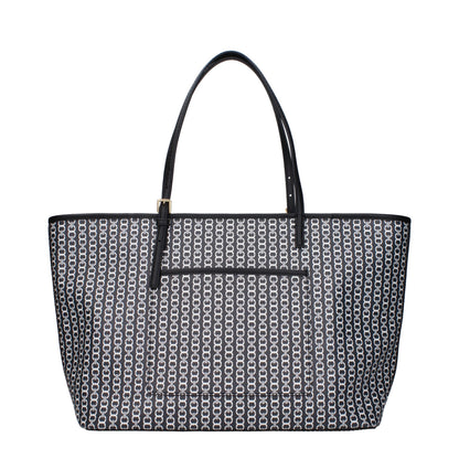 Tory Burch Black Leather Shoulder Bags