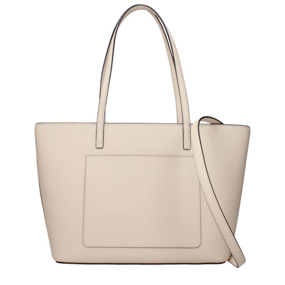 Tory Burch Beige Leather Shoulder Bags