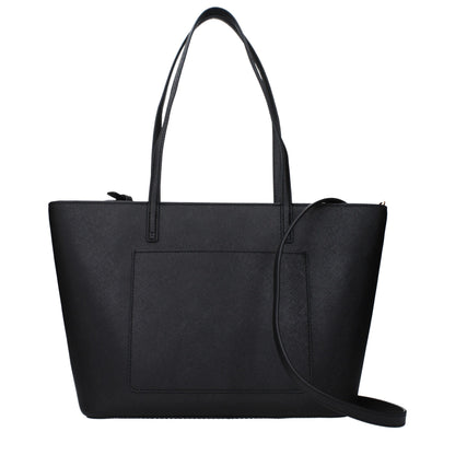 Tory Burch Black Leather Shoulder Bags