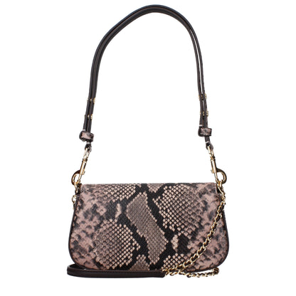 Tory Burch Pink Leather Shoulder Bags