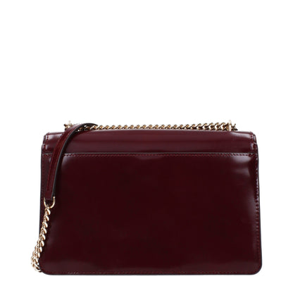 Tory Burch Red Leather Crossbody Bags