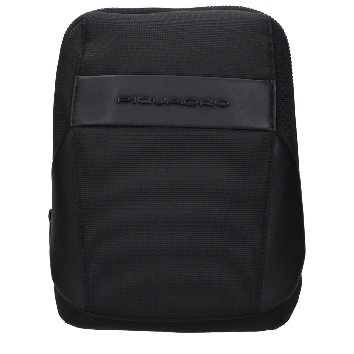Piquadro Black Fabric Crossbody Bags