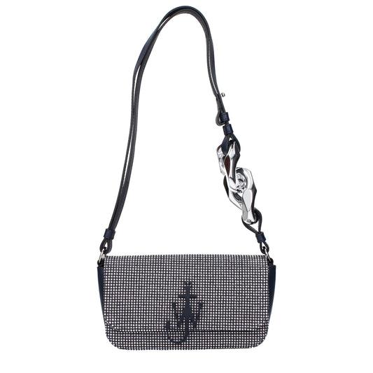 Jw Anderson Blue Fabric Shoulder Bags