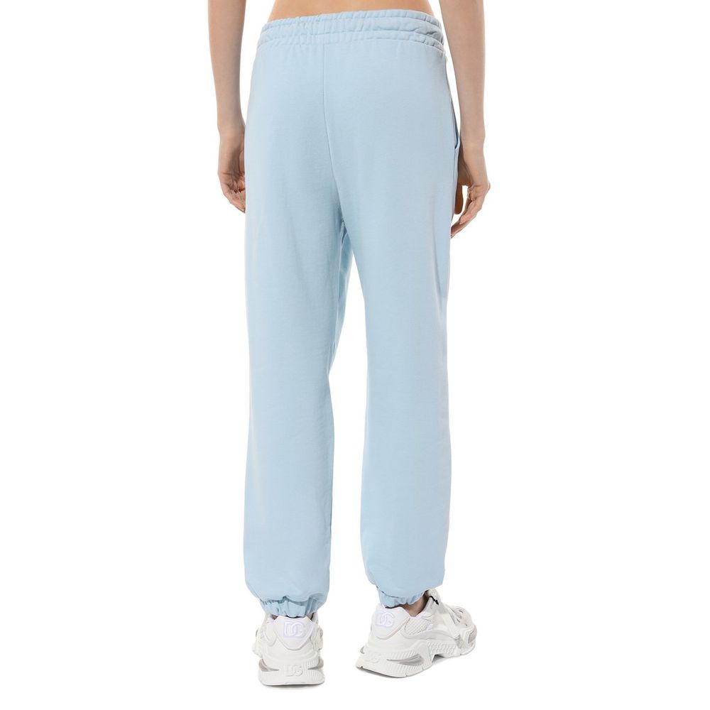 Comme Des Fuckdown Blue Cotton Men Sweatpants