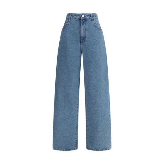 Rohe Blue Cotton Relaxed Fit Jeans (Copy)