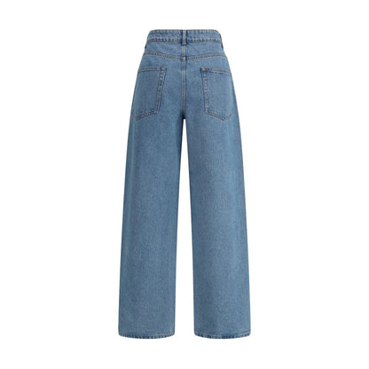 Rohe Blue Cotton Relaxed Fit Jeans (Copy)