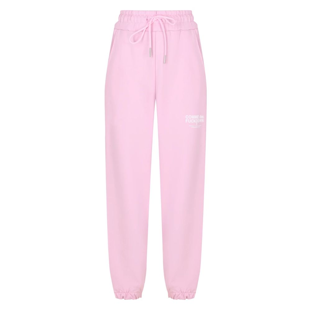 Comme Des Fuckdown Pink Cotton Jeans & Pant
