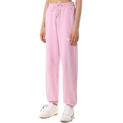 Comme Des Fuckdown Pink Cotton Jeans & Pant