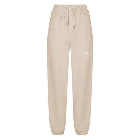 Comme Des Fuckdown Beige Cotton Jeans & Pant