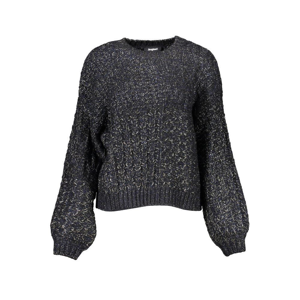 Desigual Black Polyester Sweater