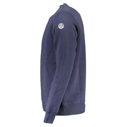 North Sails Blauer Baumwollpullover für Herren