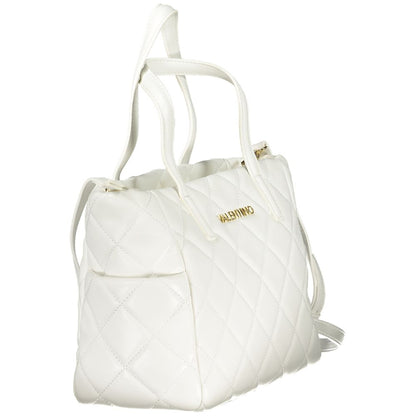 Mario Valentino White Polyethylene Handbag