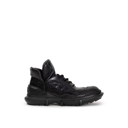 Dolce & Gabbana Black Leather Oxfords And Derby