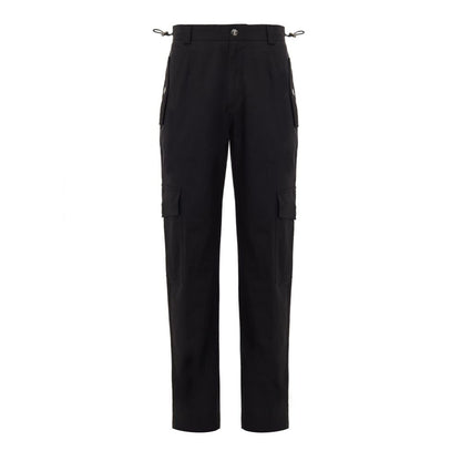Dolce & Gabbana Black Cotton Cargo Pant