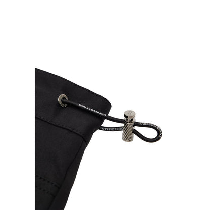 Dolce & Gabbana Black Cotton Cargo Pant