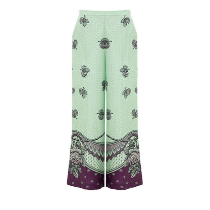 Gucci Green Silk Pant