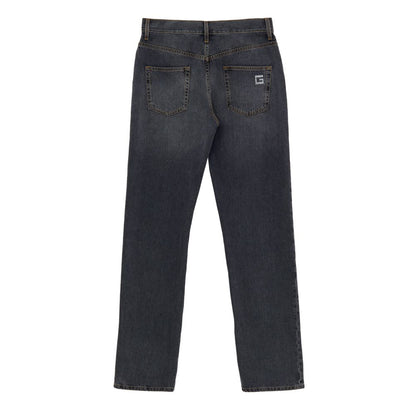 Gucci Gray Cotton Jeans Denim