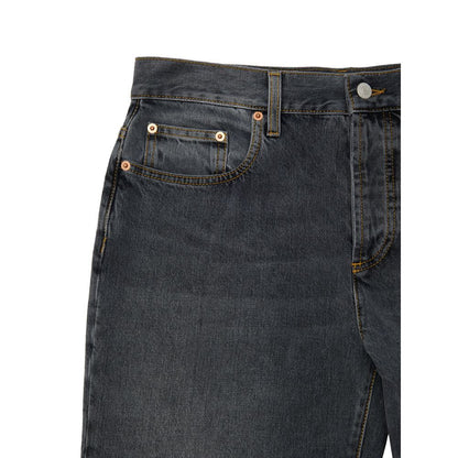Gucci Gray Cotton Jeans Denim